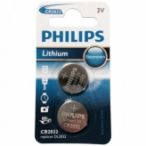 Bateria Philips CR2032 Litium 3V BLISTER 2szt.