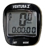 Licznik rowerowy Ventura 10f czarny