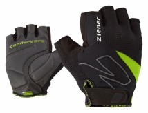 Rękawiczki rowerowe Ziener Crave lime green 10,5