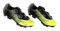 Buty rowerowe FORCE MTB SCORE fluo-czarne 40