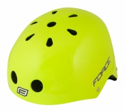 Kask rowerowy FORCE BMX fluo połysk L/XL