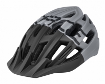 Kask rowerowy FORCE CORELLA MTB czarno-szary S/M