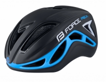 Kask rowerowy Force Rex czarno-niebieski S-M