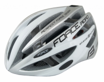 Kask rowerowy Force Road biało-szare L/XL