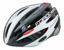 Kask rowerowy Force Road czarno-biało-szary L/XL