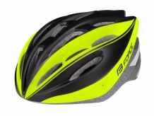 Kask rowerowy Force Tery czarno-fluo L-XL