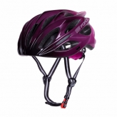 Kask rowerowy Force Bull Hue czarno-różowy S-M