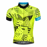 Koszulka rowerowa FORCE SHARD fluo XL