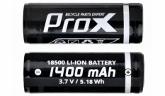 Akumulator Prox 18500 LI-Ion 1400MAH, 3,7V