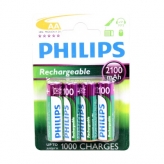 Philips bateria r6 aa opl baar 2100ma
