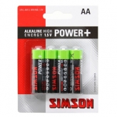 Simson bateriaerijen power + aa