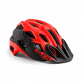 Kask Met Lupo L czerwono-czarny