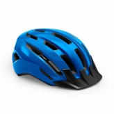 Kask Met Downtown M/L niebieski połysk