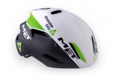 Kask Met MANTA Team Dimension Data Ltd Edition L czarno-biały