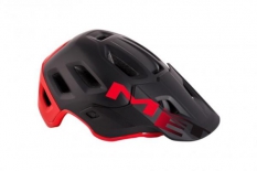 Kask rowerowy MET ROAM L MIPS czarno-czerwony