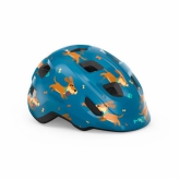 Kask rowerowy Met HOORAY S blue teckel glossy