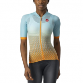 Damska koszulka kolarska Castelli Climber's 2.0 W sky light orange M