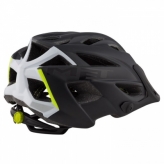 Kask rowerowy met terra czarny mat/biały