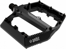 Pedały rowerowe Ambit Enduro Flat Pedal medium, Crown Pins czarny mat