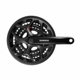 Mechanizm korbowy Shimano A073  7/8 rz 50/39/30 170mm czarny