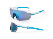 Okulary rowerowe Accent Reflex biało-niebieskie
