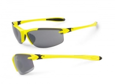 Okulary rowerowe Accent Tempest żółto-czarne