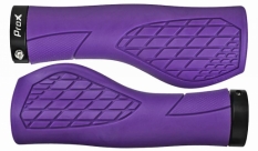 Chwyty rowerowe Prox GP-35 purpurowe 130mm ergo skręcane