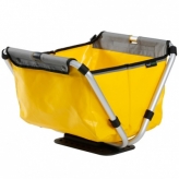 Koszyk rowerowy przedni składany Yepp Cargo Flexx żółty