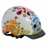 Dziecięcy kask rowerowy yepp floral xs