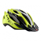 Kask rowerowy met crossover xl żółto/czarny